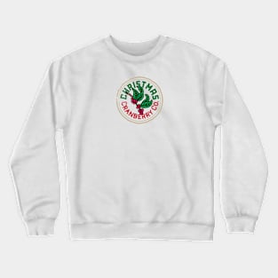 Christmas Cranberry Co Badge Crewneck Sweatshirt